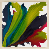 Original art for sale at UGallery.com | Enchantment by Krispen Spencer | $2,400 | acrylic painting | 36' h x 36' w | thumbnail 1