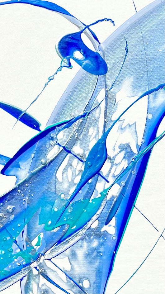 Aquatica by Eric Wilson |  Closeup View of Artwork 