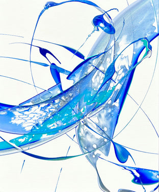 Original art for sale at UGallery.com | Aquatica by Eric Wilson | $1,075 | acrylic painting | 24' h x 20' w | photo 1