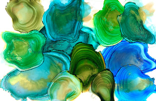 Original art for sale at UGallery.com | Aquatic Exploration by Eric Wilson | $1,150 | ink artwork | 25' h x 38' w | photo 1
