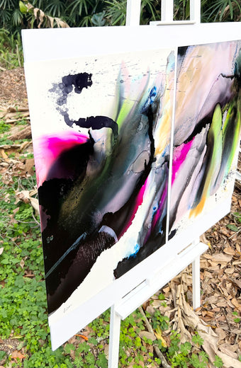 Awakening by Eric Wilson |  Side View of Artwork 