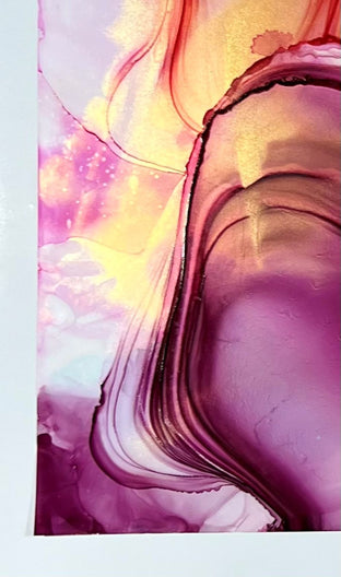 High Spirits by Eric Wilson |  Side View of Artwork 