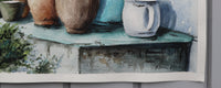 Original art for sale at UGallery.com | Ceramics by Erika Fabokne Kocsi | $500 | watercolor painting | 10' h x 13' w | thumbnail 3