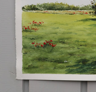 Original art for sale at UGallery.com | Morning Sunshine by Erika Fabokne Kocsi | $500 | watercolor painting | 9' h x 12' w | photo 3