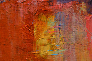 Ethereal Landscape Abstraction by Patrick O’Boyle |   Closeup View of Artwork 