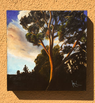 Original art for sale at UGallery.com | Eucalyptus II by Mandy Main | $450 | oil painting | 12' h x 12' w | photo 3