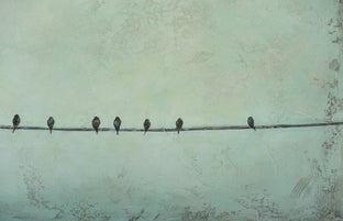 Original art for sale at UGallery.com | Evening Social by Sally Adams | $700 | acrylic painting | 20' h x 30' w | photo 4