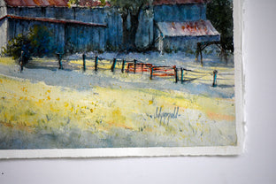 Original art for sale at UGallery.com | Evening Light by Judy Mudd | $1,200 | watercolor painting | 15' h x 22.5' w | photo 2
