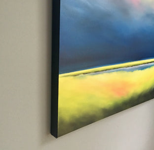 Evening Marsh Storm by Nancy Hughes Miller |  Context View of Artwork 