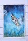 Original art for sale at UGallery.com | Boat in the Sky by Evgenia Smirnova | $600 | watercolor painting | 23' h x 15' w | thumbnail 3