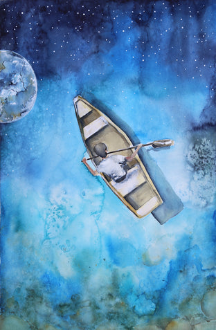 Boat in the Sky by Evgenia Smirnova |  Artwork Main Image 