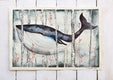 Original art for sale at UGallery.com | Whale in the Birch Woods by Evgenia Smirnova | $600 | watercolor painting | 15' h x 23' w | thumbnail 3