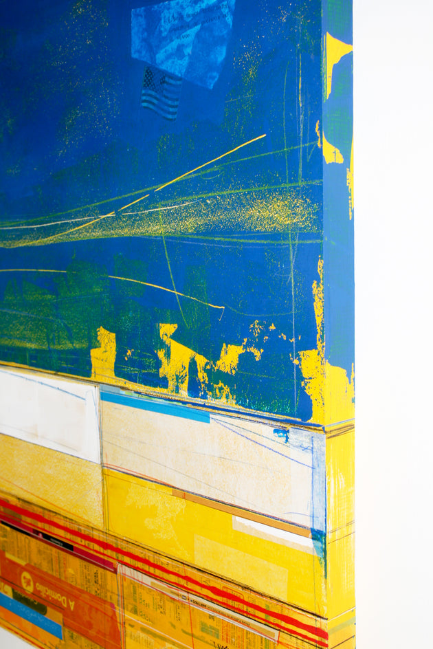 Exportador by Juan Gabriel Perez Botero aka JUGA |  Side View of Artwork 