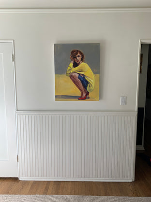 Woman in Yellow by Malia Pettit |  Context View of Artwork 