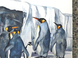 Original art for sale at UGallery.com | Family Gathering by Catherine McCargar | $1,625 | watercolor painting | 20' h x 27.5' w | photo 2