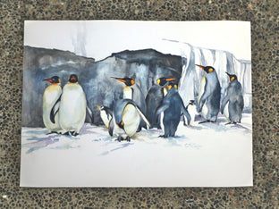 Original art for sale at UGallery.com | Family Gathering by Catherine McCargar | $1,625 | watercolor painting | 20' h x 27.5' w | photo 3