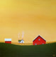 Original art for sale at UGallery.com | Under a Golden Sky by Sharon France | $525 | acrylic painting | 12' h x 12' w | thumbnail 1