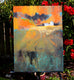 Original art for sale at UGallery.com | Farmhouse by Nancy Merkle | $750 | acrylic painting | 24' h x 18' w | thumbnail 3