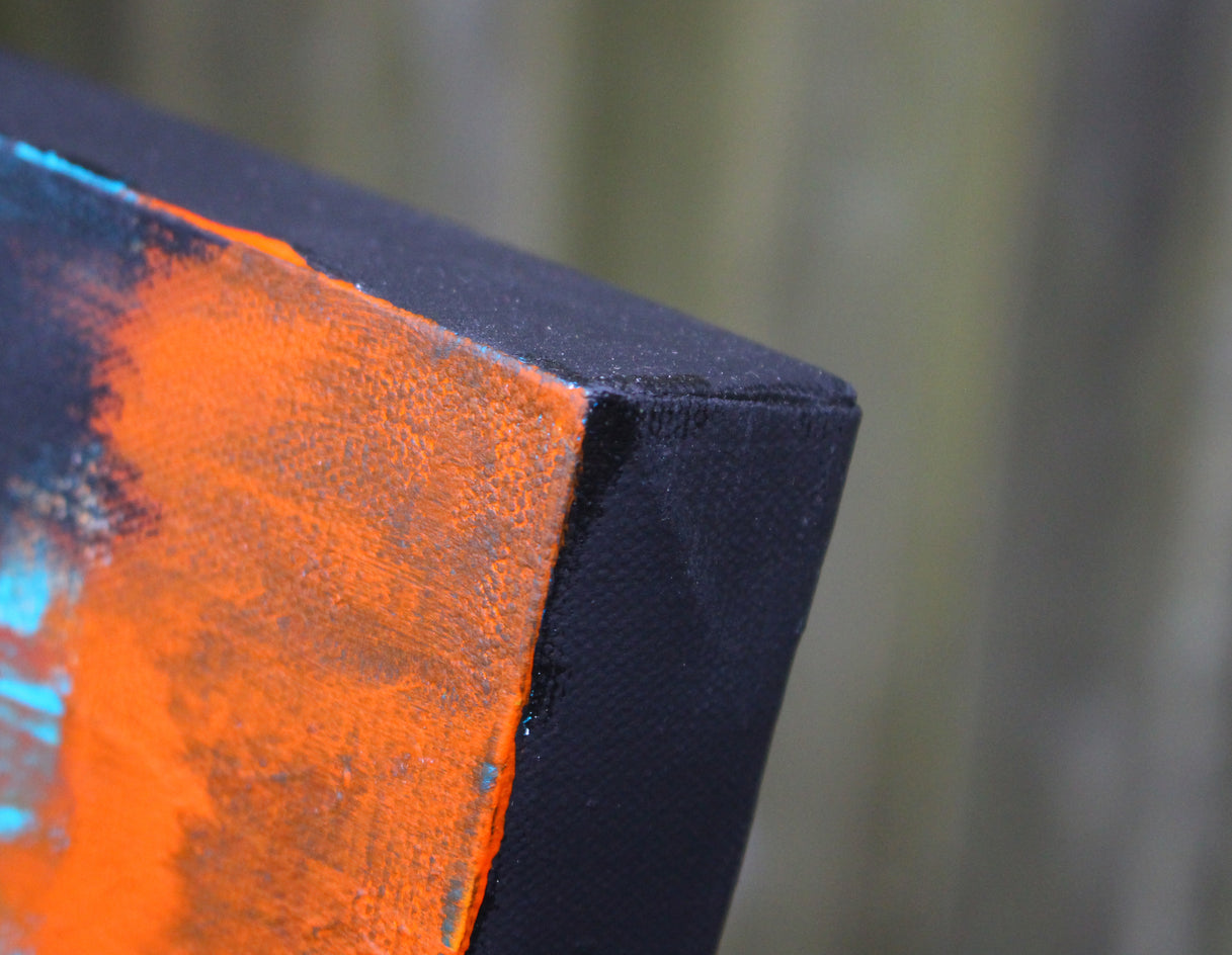 Farmhouse by Nancy Merkle |  Side View of Artwork 