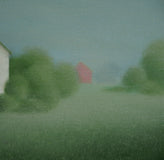 Original art for sale at UGallery.com | On a Misty Morning by Sharon France | $975 | acrylic painting | 18' h x 24' w | thumbnail 3