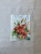 Original art for sale at UGallery.com | Happy Lilies by Fatemeh Kian | $525 | watercolor painting | 15' h x 11' w | thumbnail 3