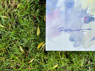 Happy Sunflowers by Fatemeh Kian |  Side View of Artwork 