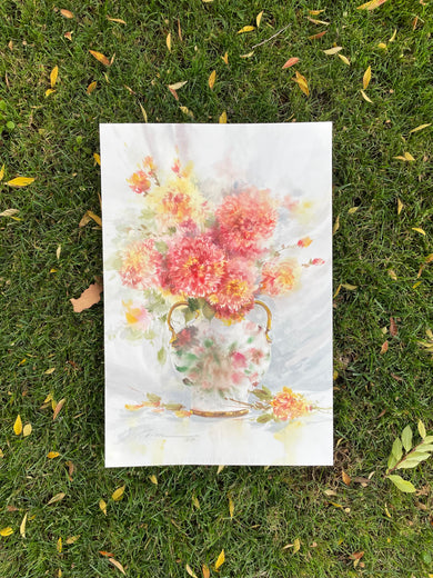 The Chrysanthemum Vase by Fatemeh Kian |  Context View of Artwork 