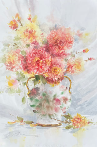 The Chrysanthemum Vase by Fatemeh Kian |  Artwork Main Image 