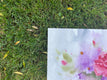Original art for sale at UGallery.com | Violet Balance by Fatemeh Kian | $800 | watercolor painting | 14.5' h x 21.5' w | thumbnail 2