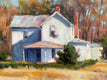 Original art for sale at UGallery.com | A Simpler Time by Faye Vander Veer | $2,650 | oil painting | 20' h x 24' w | thumbnail 4