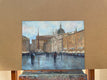 Original art for sale at UGallery.com | After the Rain (Piazza Navona) by Faye Vander Veer | $1,575 | oil painting | 11' h x 14' w | thumbnail 3