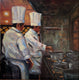 Original art for sale at UGallery.com | Another Pinch of Salt - Commission by Faye Vander Veer | $1,200 | oil painting | 12' h x 12' w | thumbnail 1