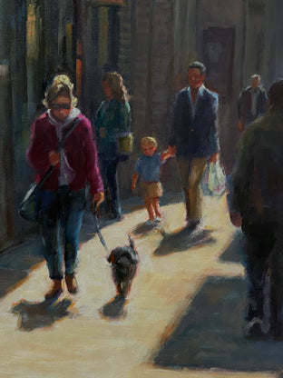 Original art for sale at UGallery.com | Buddy by Faye Vander Veer | $2,600 | oil painting | 20' h x 16' w | photo 4