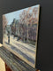 Original art for sale at UGallery.com | February in Paris by Faye Vander Veer | $750 | oil painting | 9' h x 12' w | thumbnail 2