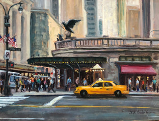 Original art for sale at UGallery.com | Grand Central by Faye Vander Veer | $1,275 | oil painting | 12' h x 16' w | photo 1