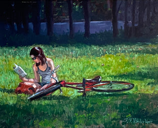 Original art for sale at UGallery.com | Great Escape by Faye Vander Veer | $1,275 | oil painting | 11' h x 14' w | photo 1