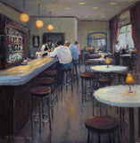 Original art for sale at UGallery.com | Have You Decided by Faye Vander Veer | $2,650 | oil painting | 20' h x 20' w | thumbnail 1