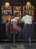 Original art for sale at UGallery.com | I Should Have Told You by Faye Vander Veer | $1,050 | oil painting | 12' h x 9' w | thumbnail 1