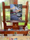 Original art for sale at UGallery.com | Movie Night by Faye Vander Veer | $1,025 | oil painting | 12' h x 9' w | thumbnail 3
