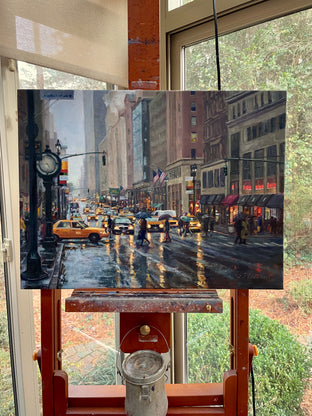 Reflections of New York by Faye Vander Veer |  Context View of Artwork 