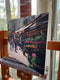 Original art for sale at UGallery.com | Saturday in Paris by Faye Vander Veer | $1,275 | oil painting | 11' h x 14' w | thumbnail 2