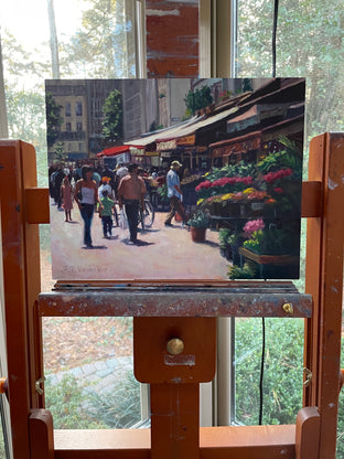 Saturday in Paris by Faye Vander Veer |  Context View of Artwork 