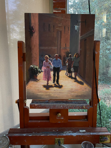 Sunday with Sophia by Faye Vander Veer |  Context View of Artwork 