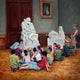 Original art for sale at UGallery.com | The Kiss by Faye Vander Veer | $3,250 | oil painting | 24' h x 24' w | thumbnail 1