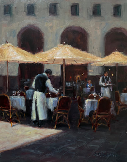 The Lady in Blue by Faye Vander Veer | Artwork Main Image