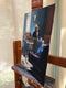 Original art for sale at UGallery.com | The Phone Call by Faye Vander Veer | $1,275 | oil painting | 16' h x 12' w | thumbnail 2