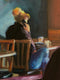 Original art for sale at UGallery.com | The Phone Call by Faye Vander Veer | $1,275 | oil painting | 16' h x 12' w | thumbnail 4