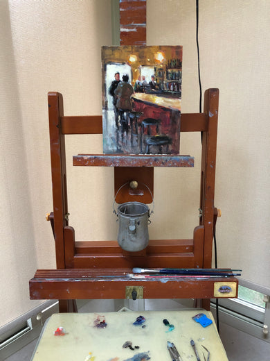 What Did She Say by Faye Vander Veer |  Context View of Artwork 