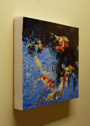 Original art for sale at UGallery.com | Feeding Time by Onelio Marrero | $625 | oil painting | 11' h x 14' w | photo 2