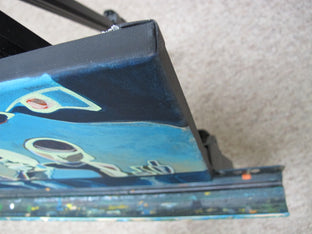 Original art for sale at UGallery.com | Feeling Blue by Diana Elena Chelaru | $225 | acrylic painting | 9' h x 12' w | photo 2